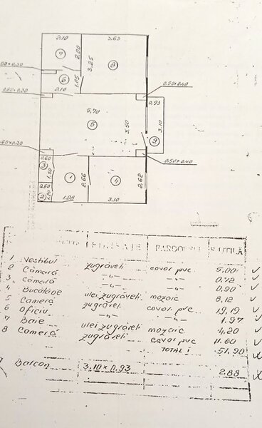 Berceni  Apartament 2 camere/cf 1 / loc de parcare